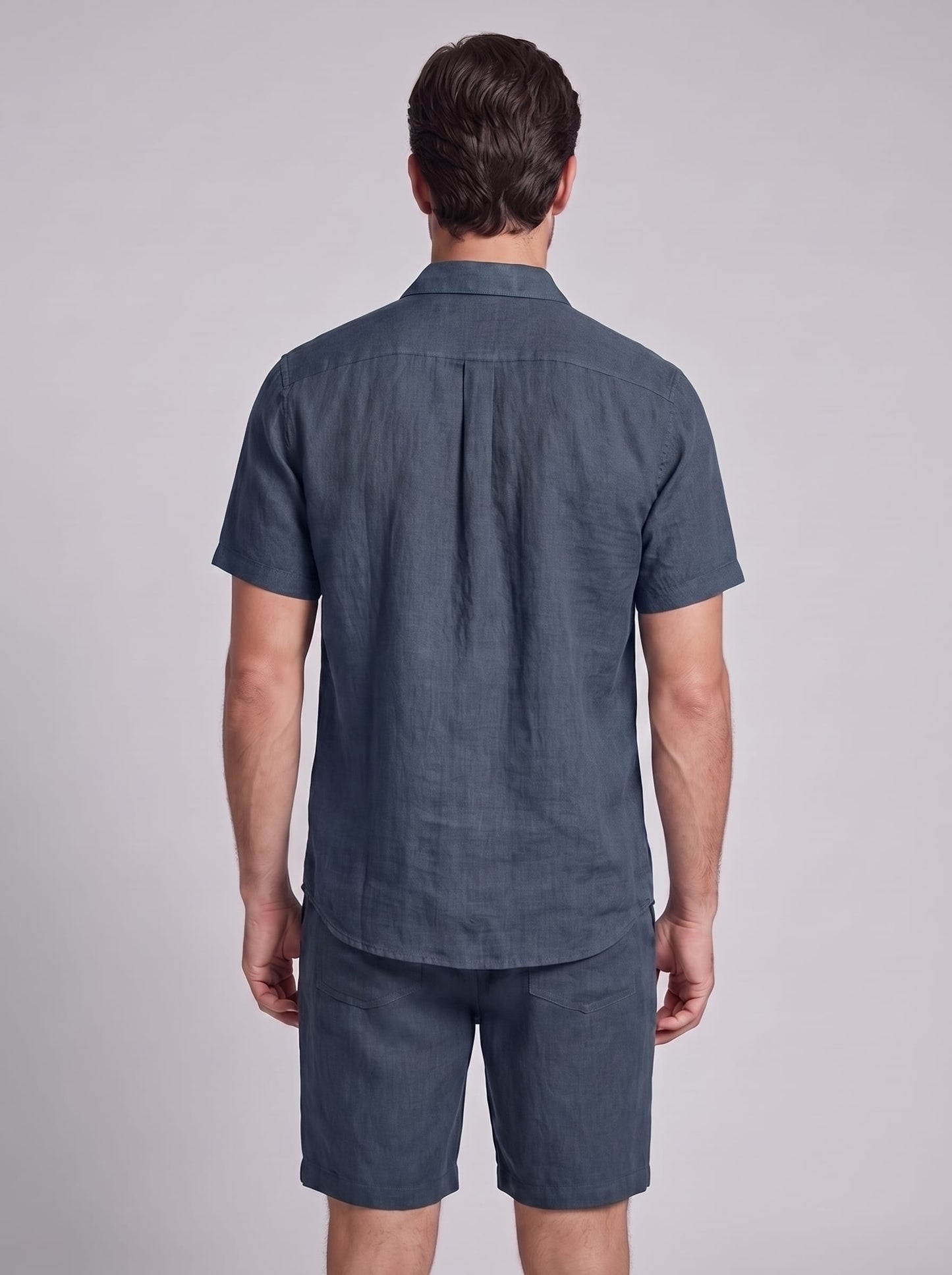 Darius Short Sleeve Shirt and Shorts Set_15