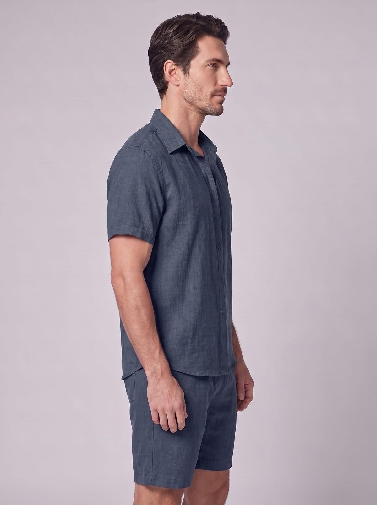 Darius Short Sleeve Shirt and Shorts Set_16