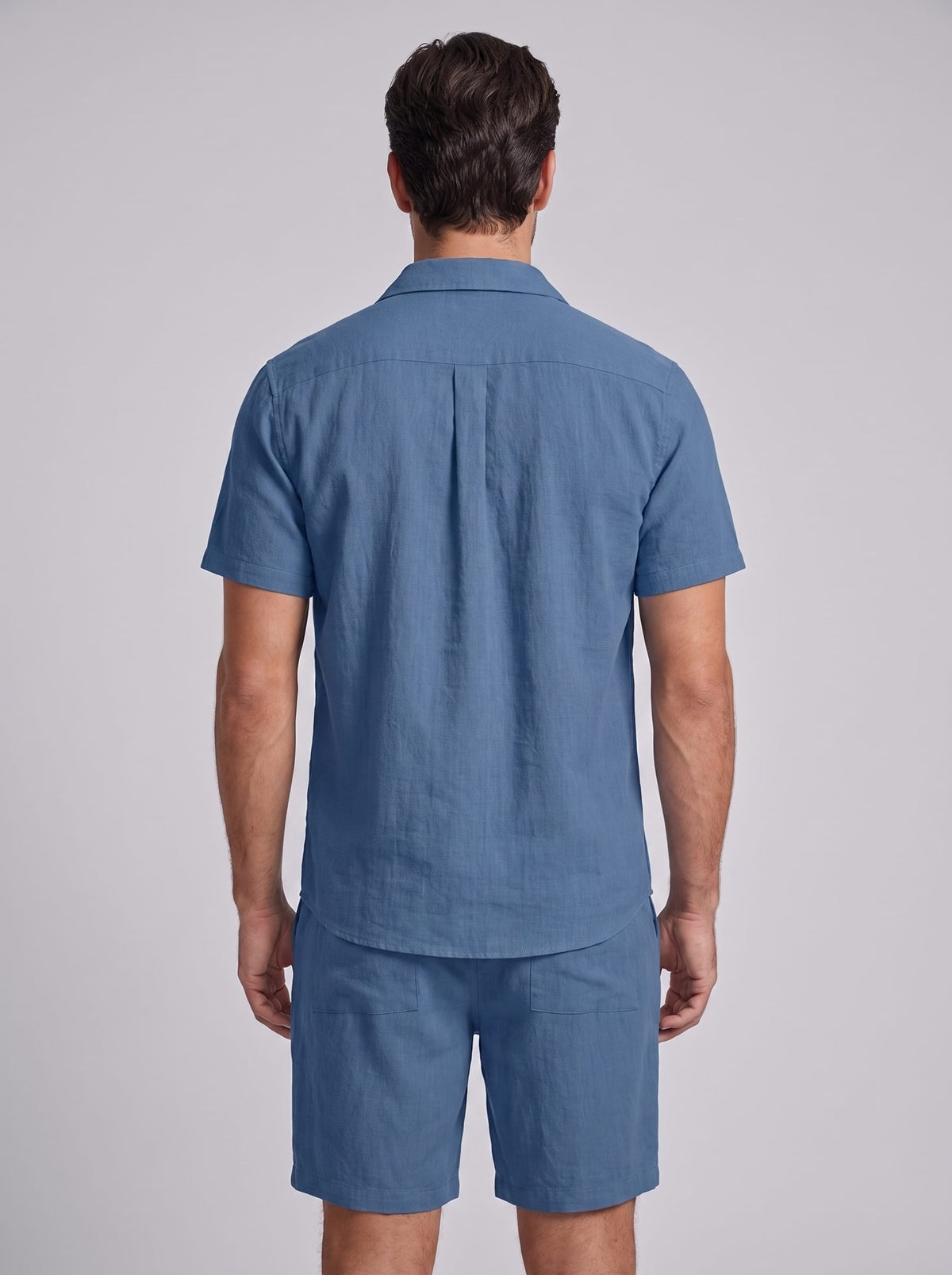 Darius Short Sleeve Shirt and Shorts Set_21