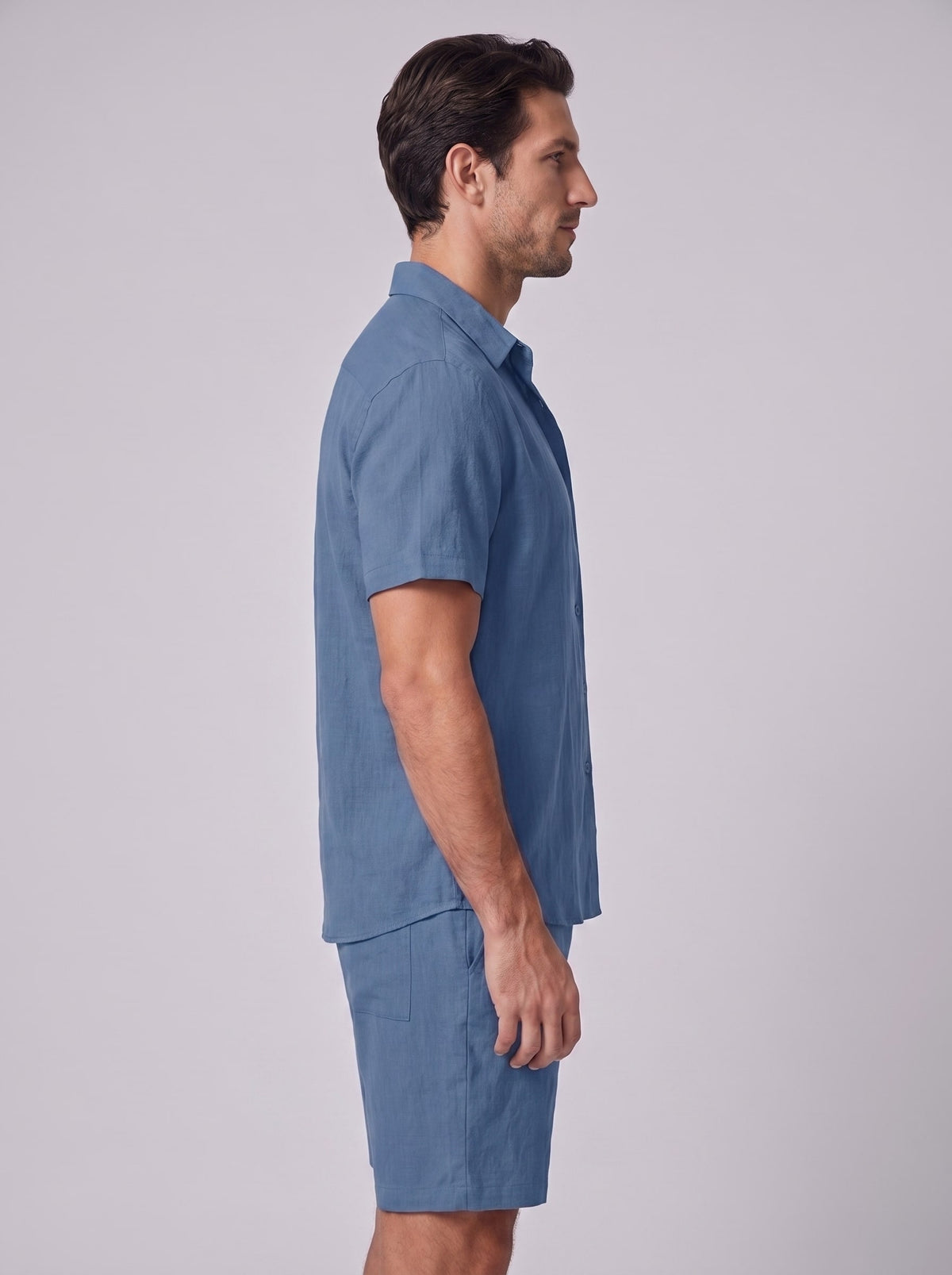 Darius Short Sleeve Shirt and Shorts Set_22