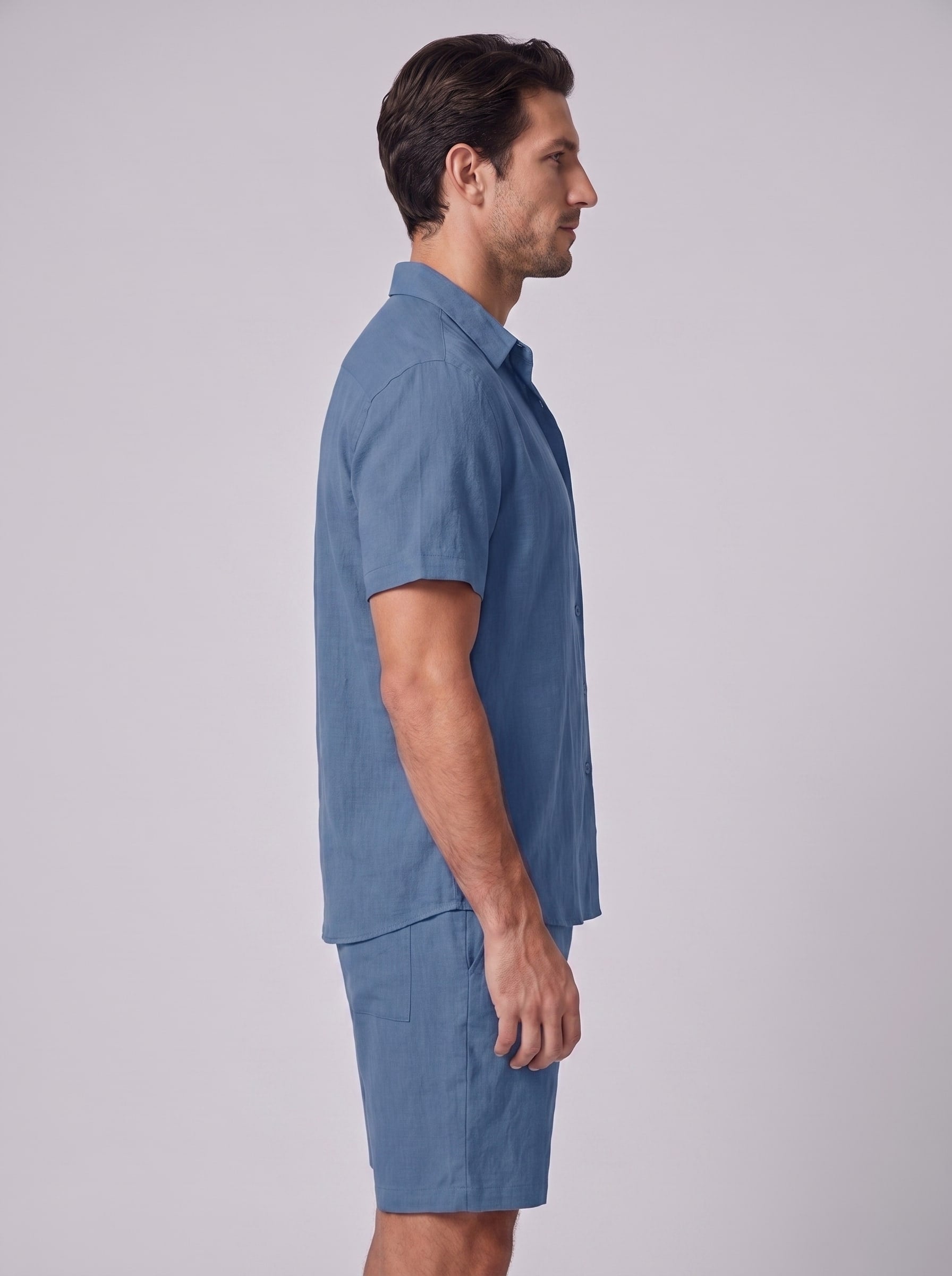 Darius Short Sleeve Shirt and Shorts Set