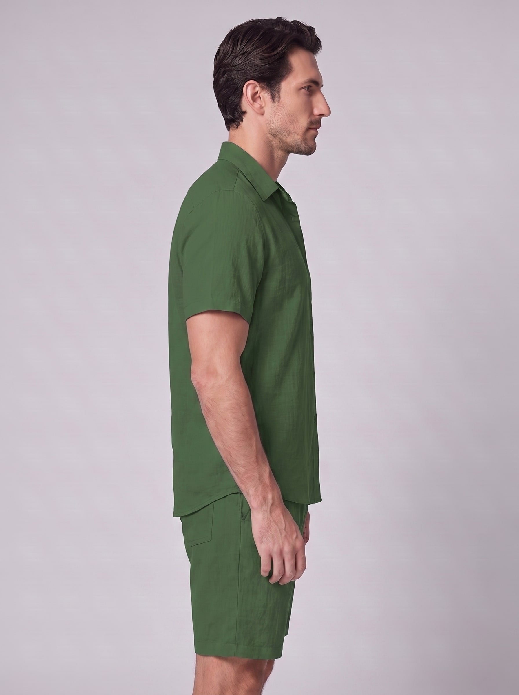 Darius Short Sleeve Shirt and Shorts Set