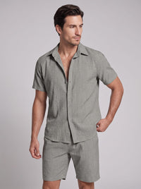 Darius Short Sleeve Shirt and Shorts Set