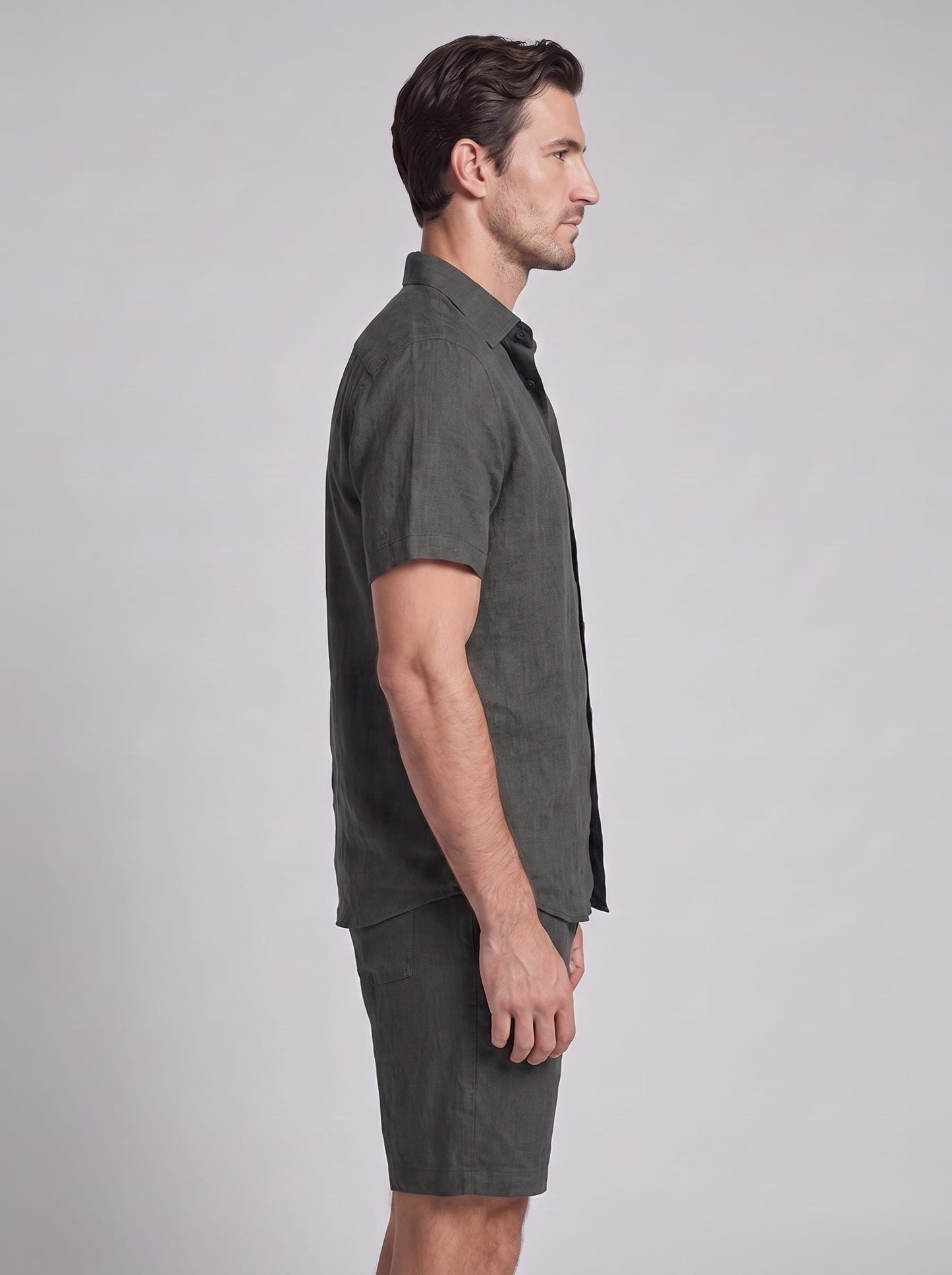 Darius Short Sleeve Shirt and Shorts Set_4