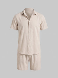 Darius Short Sleeve Shirt and Shorts Set