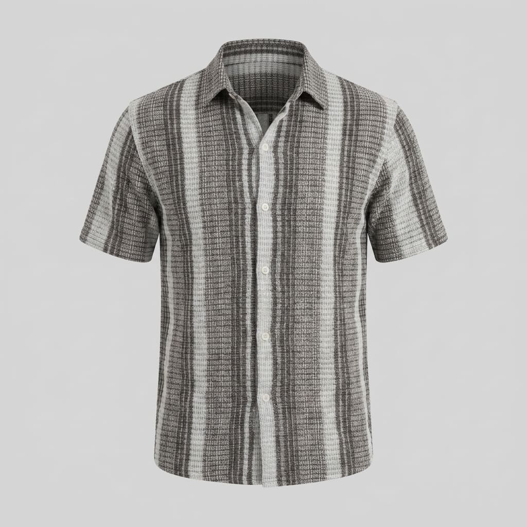 Malachi Striped Short Sleeve Shirt_2