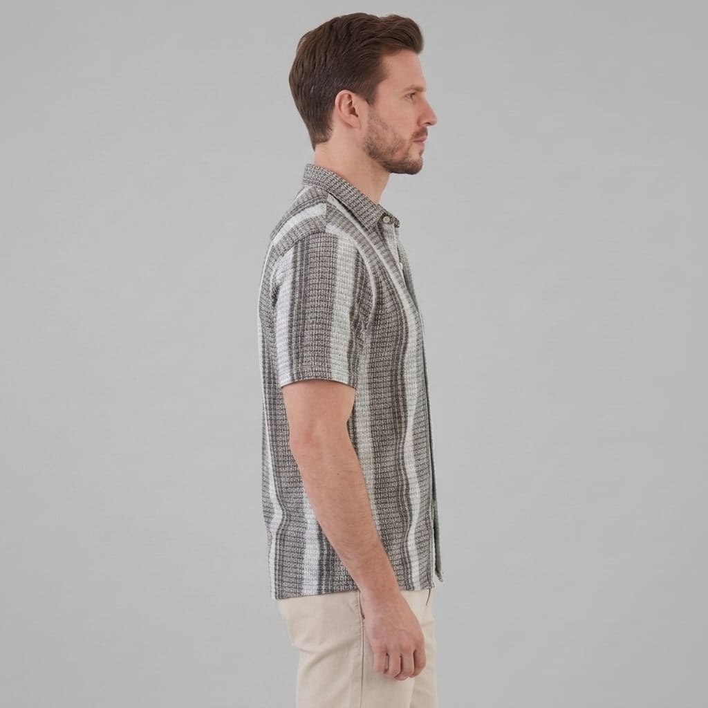 Malachi Striped Short Sleeve Shirt