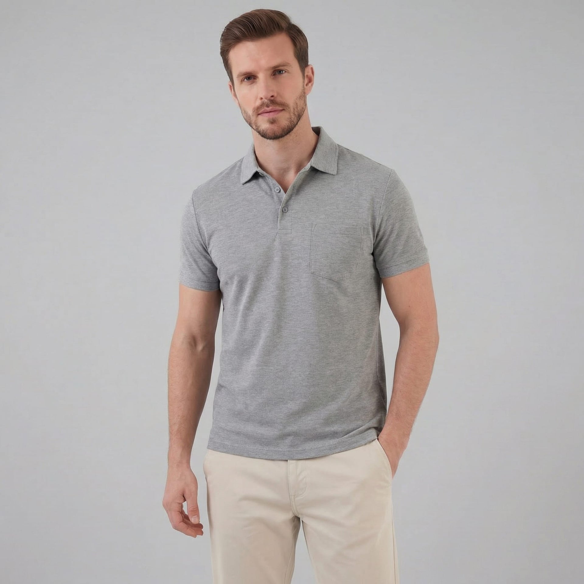 Tucker Chest Pocket Polo Shirt
