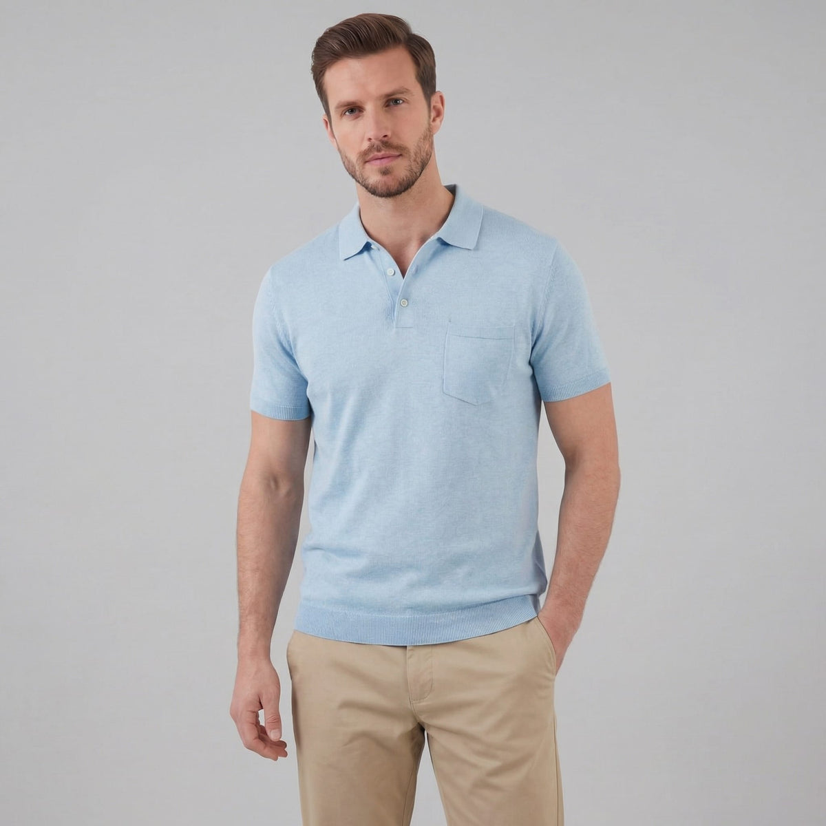 Tucker Chest Pocket Polo Shirt_6