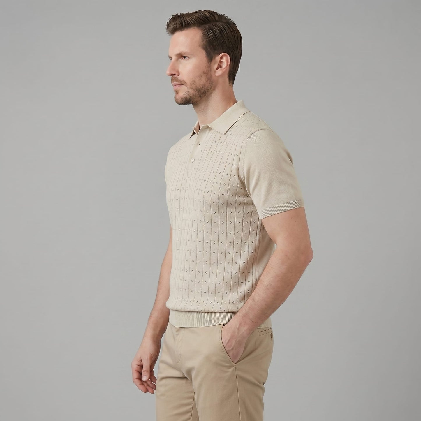 Turner Pointelle Knit Polo Shirt_2