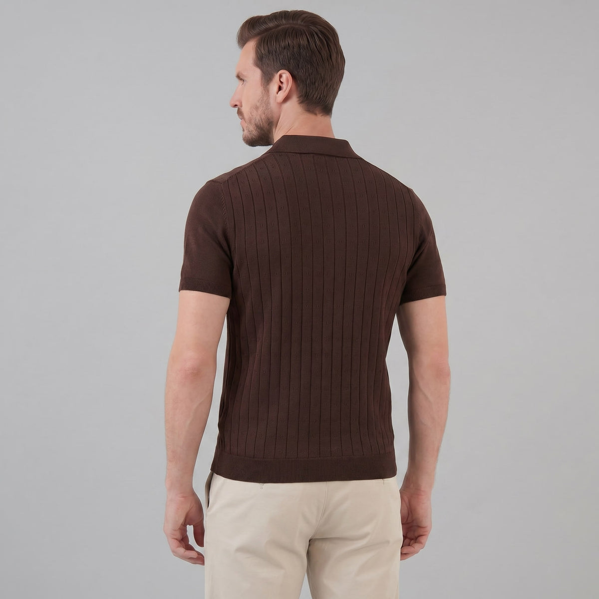 Turner Pointelle Knit Polo Shirt_22