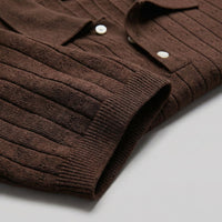 Turner Pointelle Knit Polo Shirt