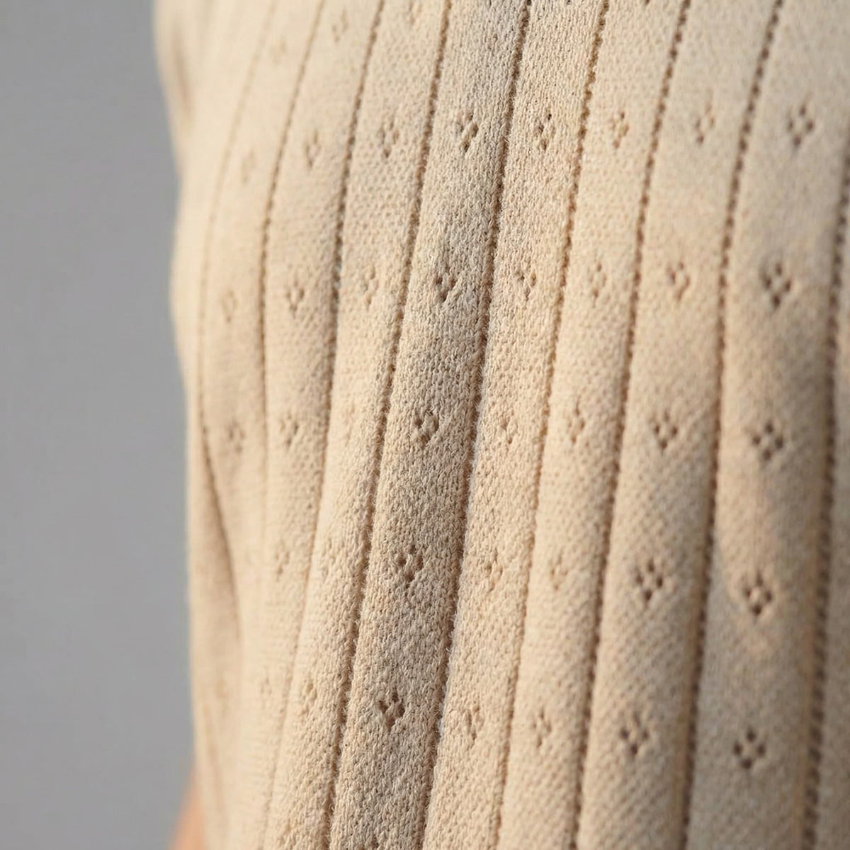 Turner Pointelle Knit Polo Shirt