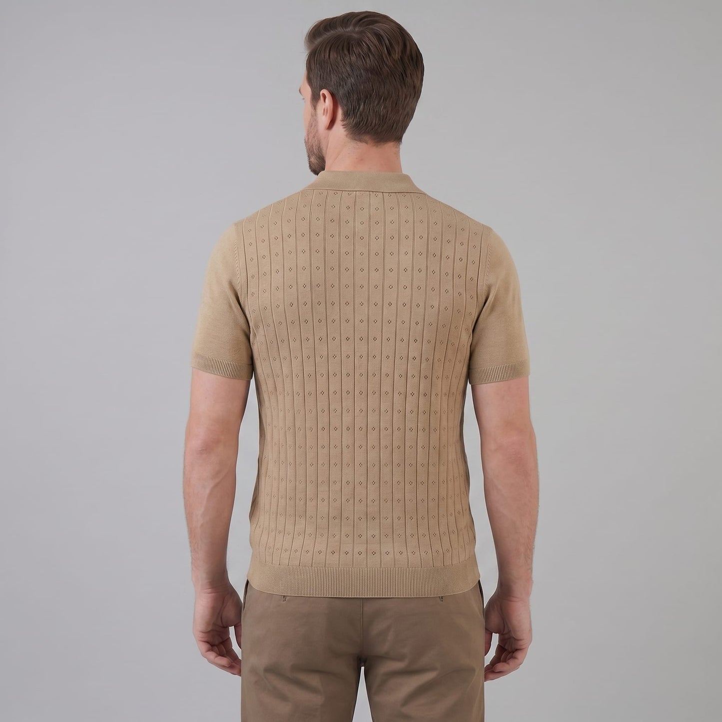 Turner Pointelle Knit Polo Shirt_8