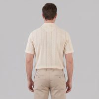 Marcus Eyelet Camp Collar Shirt