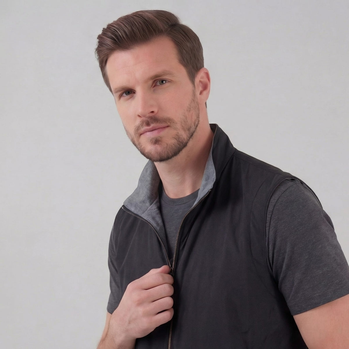 Huffman Lightweight Funnel Neck Vest