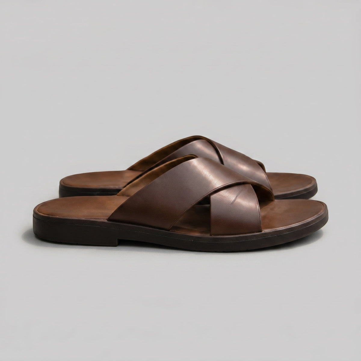 Tennant Leather Slide Sandals_2