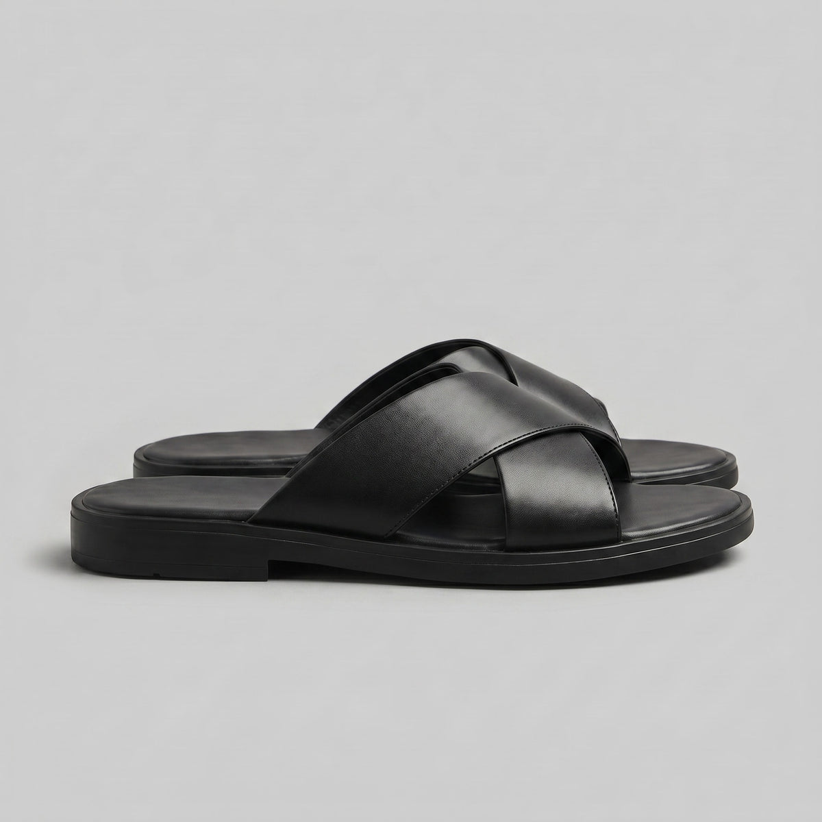 Tennant Leather Slide Sandals_7
