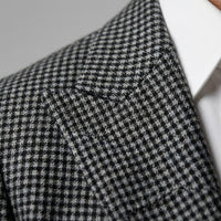 Gavin Double Breasted Houndstooth Blazer