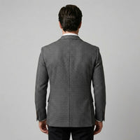 Gavin Double Breasted Houndstooth Blazer