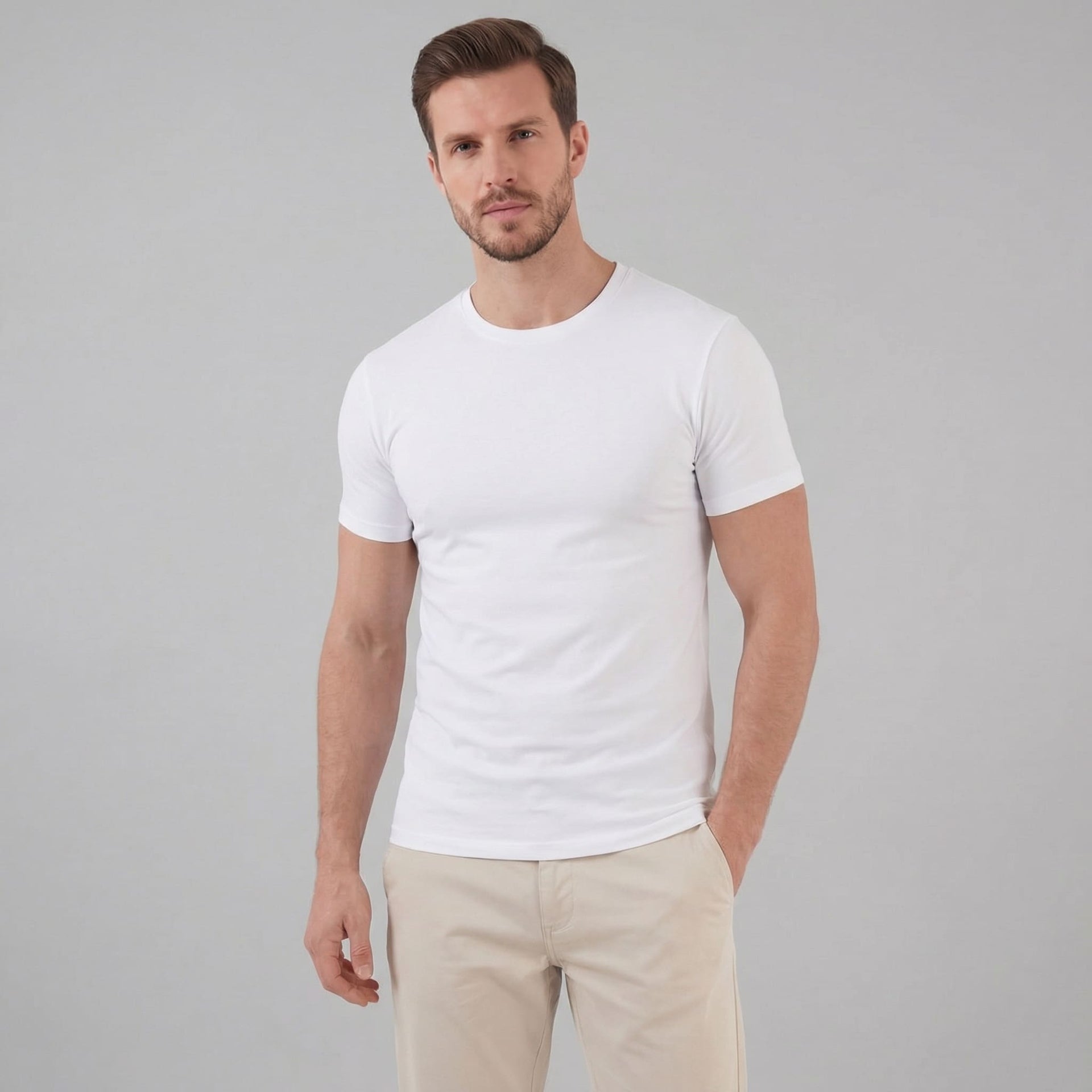 Mateo Slim Fit Crew Neck T-Shirt