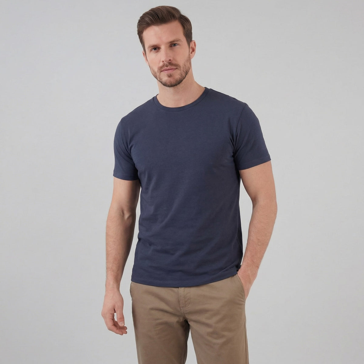 Mateo Slim Fit Crew Neck T-Shirt_16