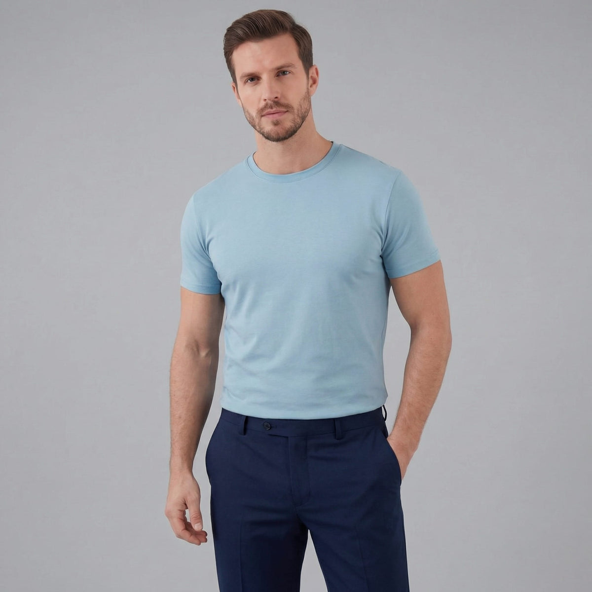 Mateo Slim Fit Crew Neck T-Shirt