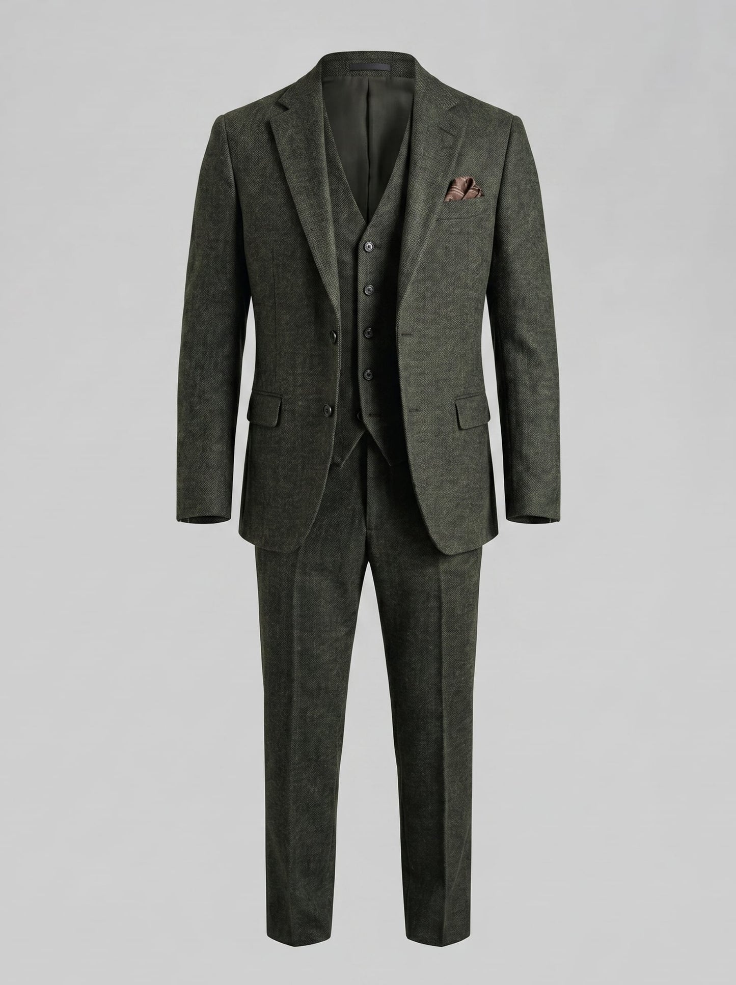 Deacon Slim Fit Three Piece Wedding Suit_10