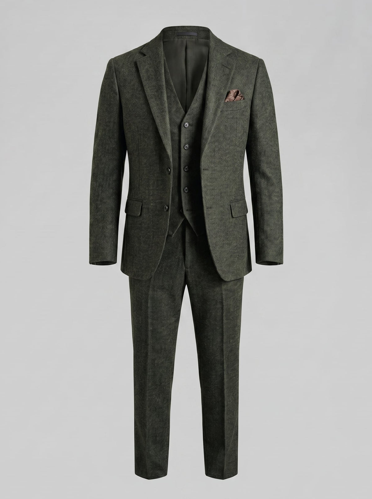 Deacon Slim Fit Three Piece Wedding Suit