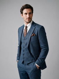 Deacon Slim Fit Three Piece Wedding Suit