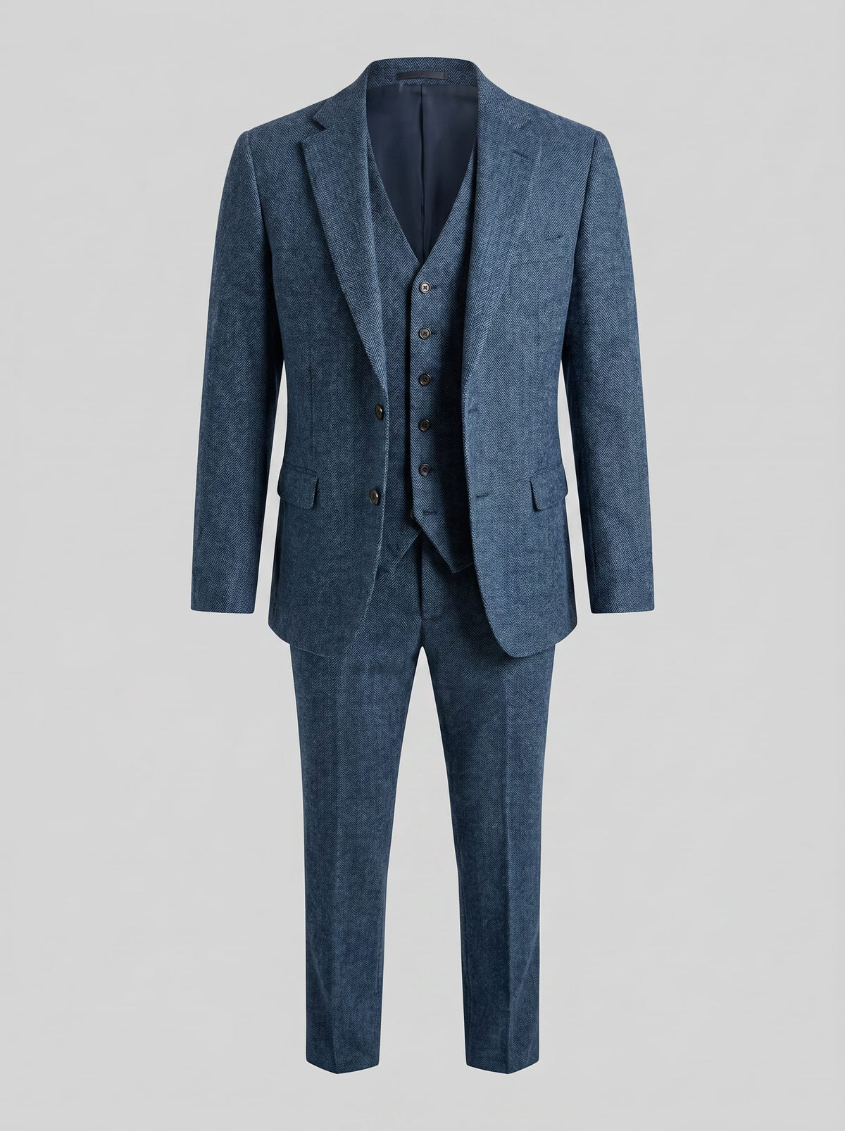 Deacon Slim Fit Three Piece Wedding Suit