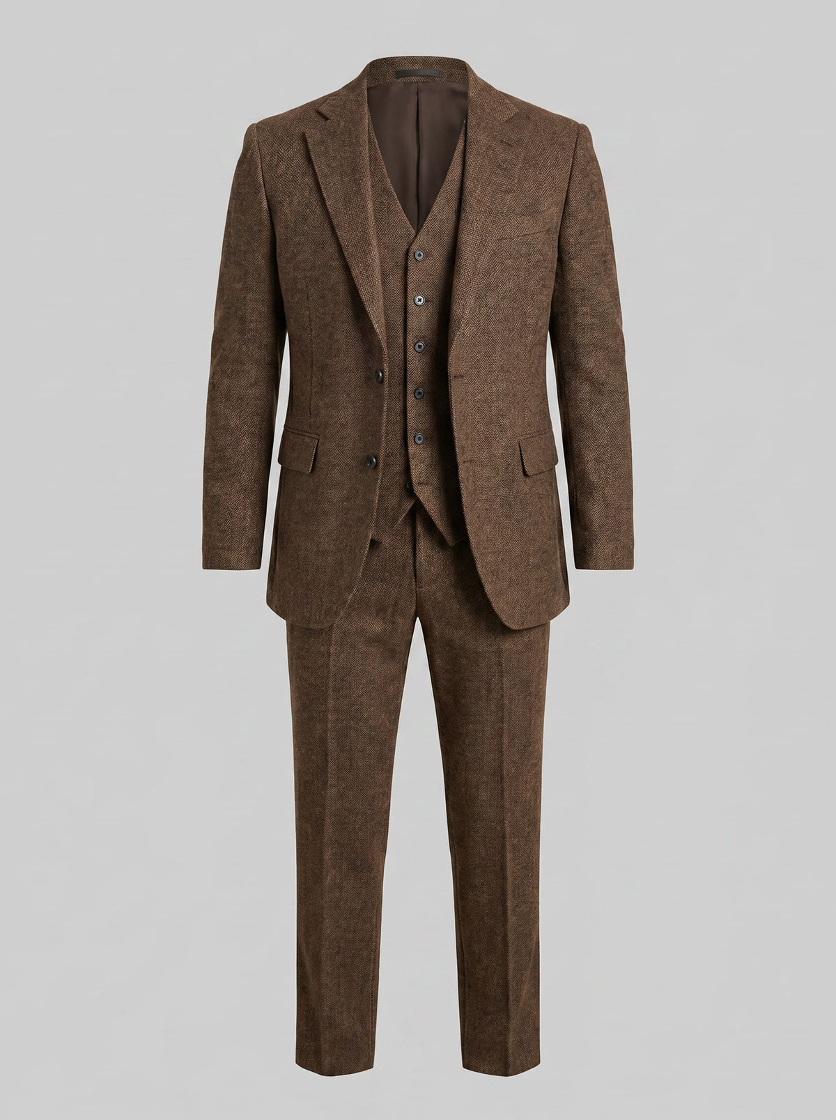 Deacon Slim Fit Three Piece Wedding Suit