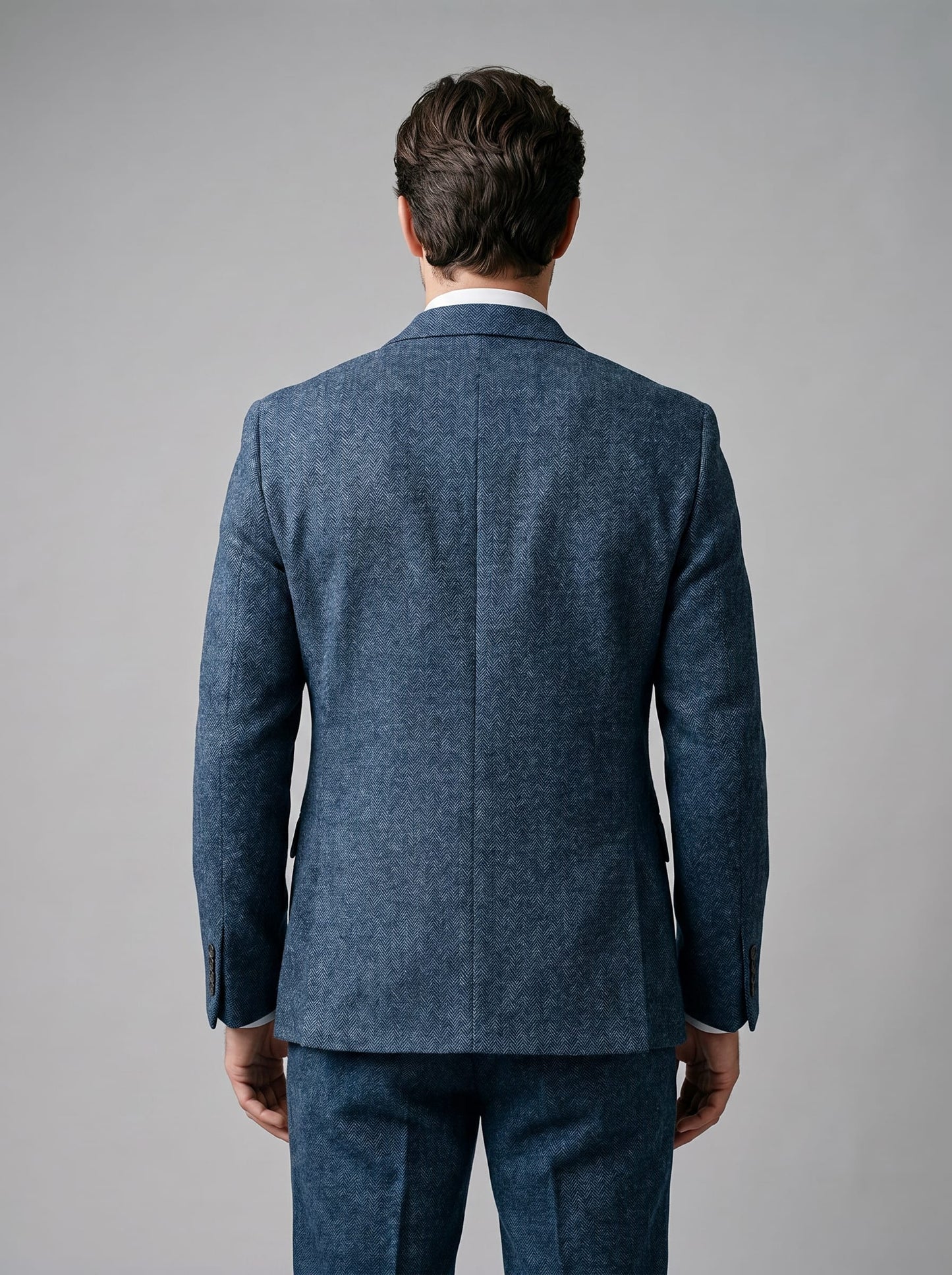 Deacon Slim Fit Three Piece Wedding Suit_21