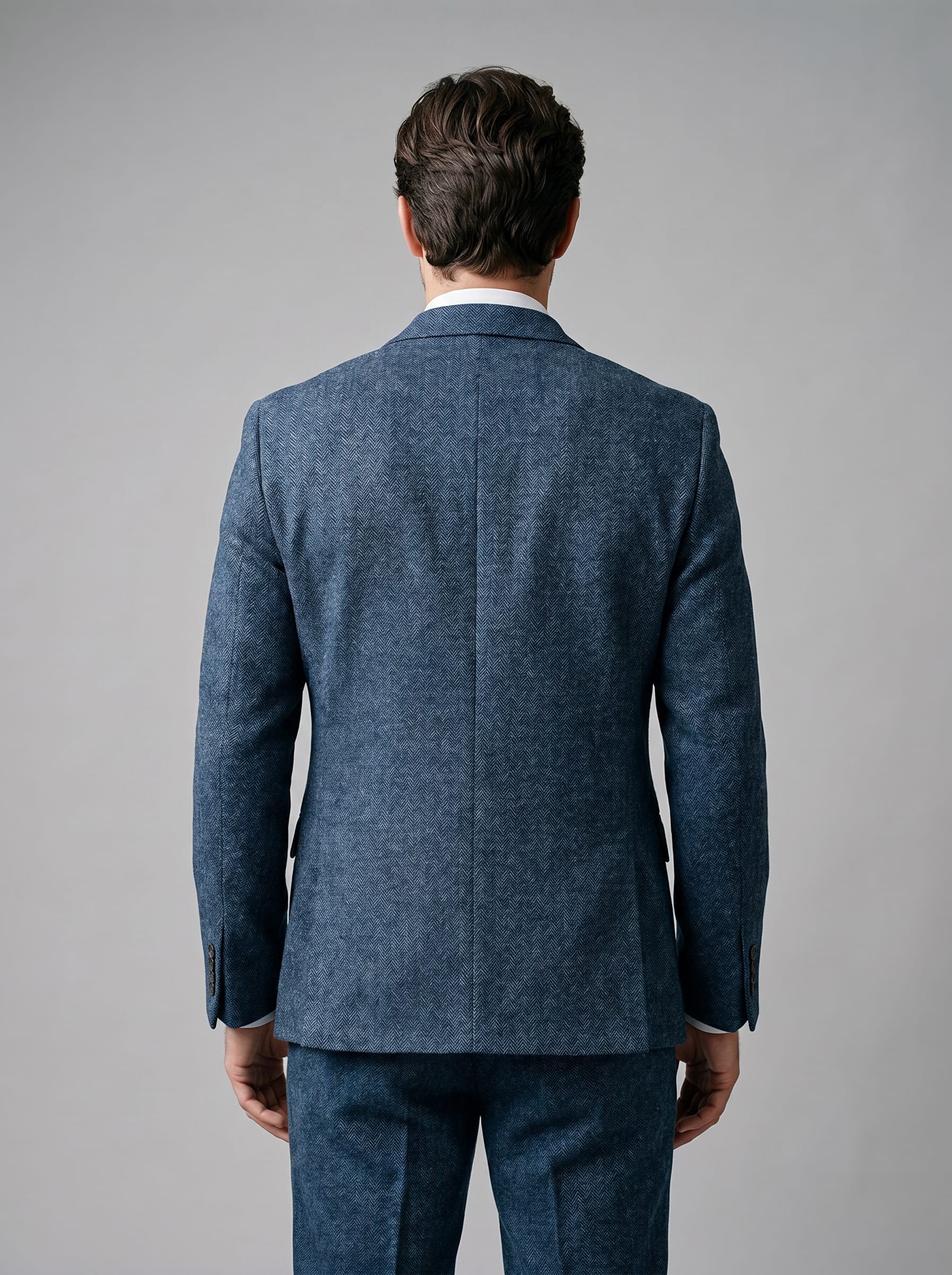 Deacon Slim Fit Three Piece Wedding Suit