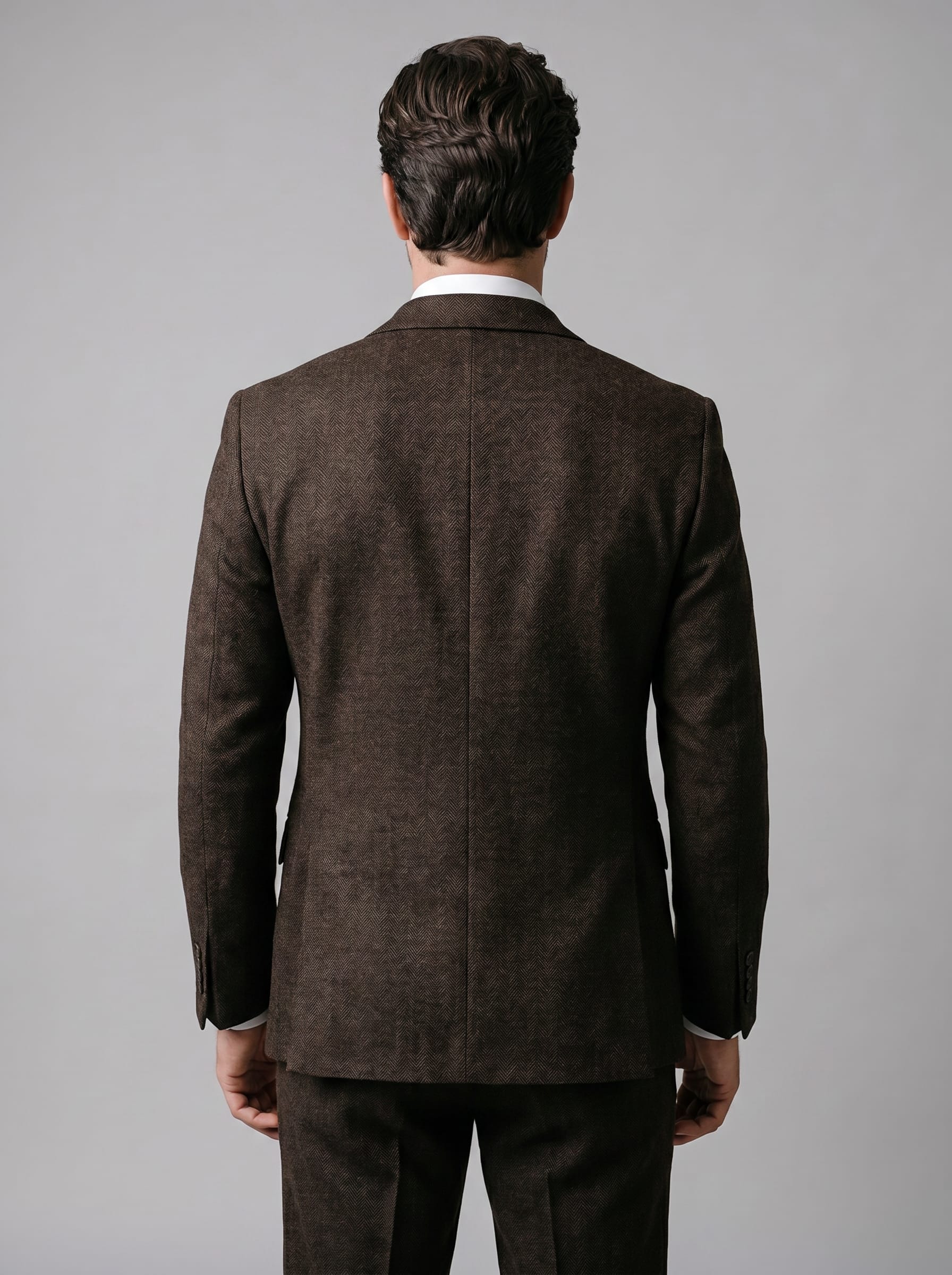 Deacon Slim Fit Three Piece Wedding Suit