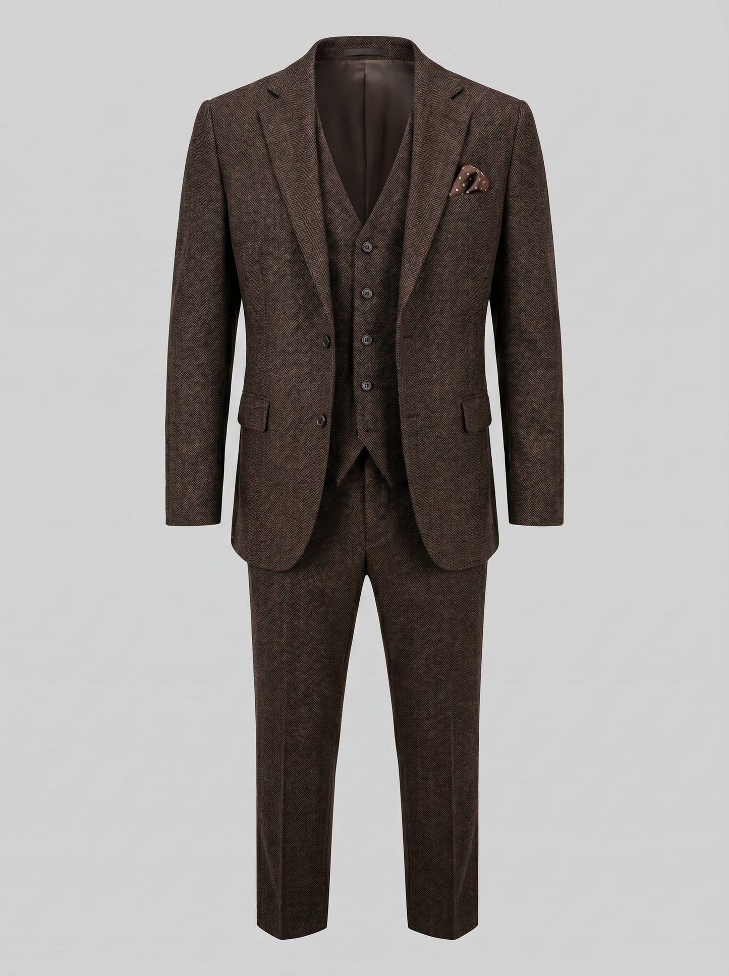 Deacon Slim Fit Three Piece Wedding Suit_24