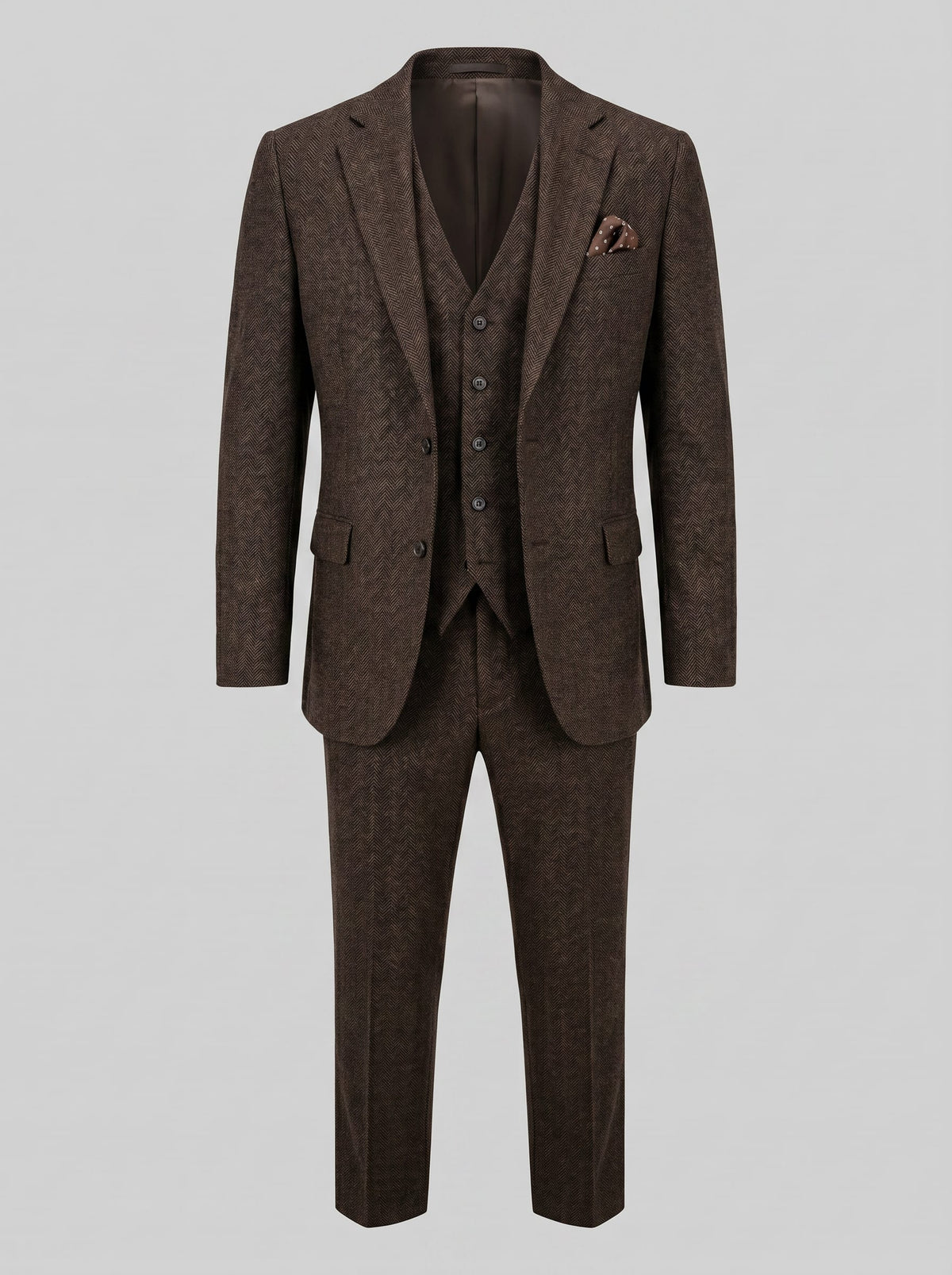 Deacon Slim Fit Three Piece Wedding Suit