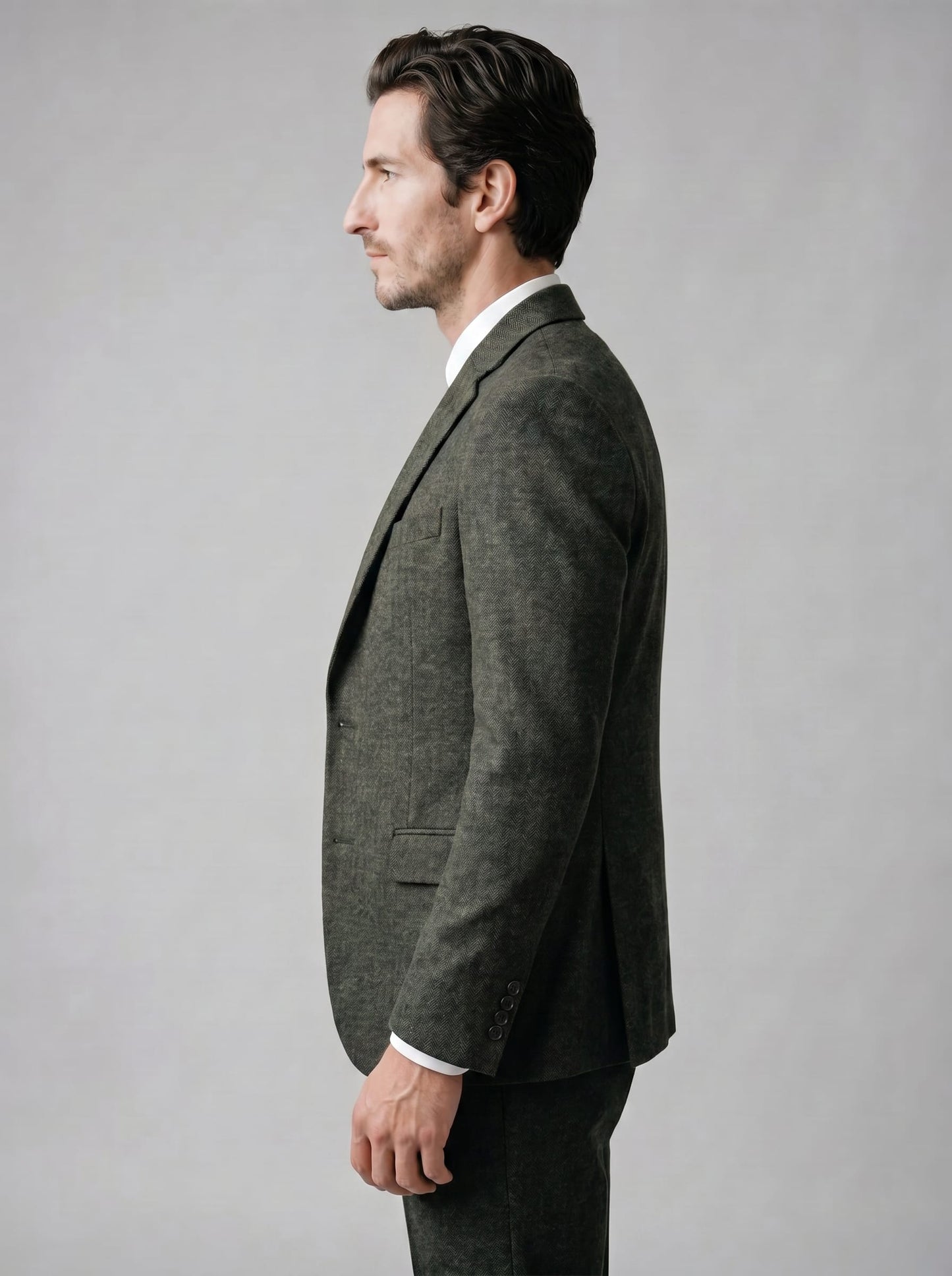 Deacon Slim Fit Three Piece Wedding Suit_7