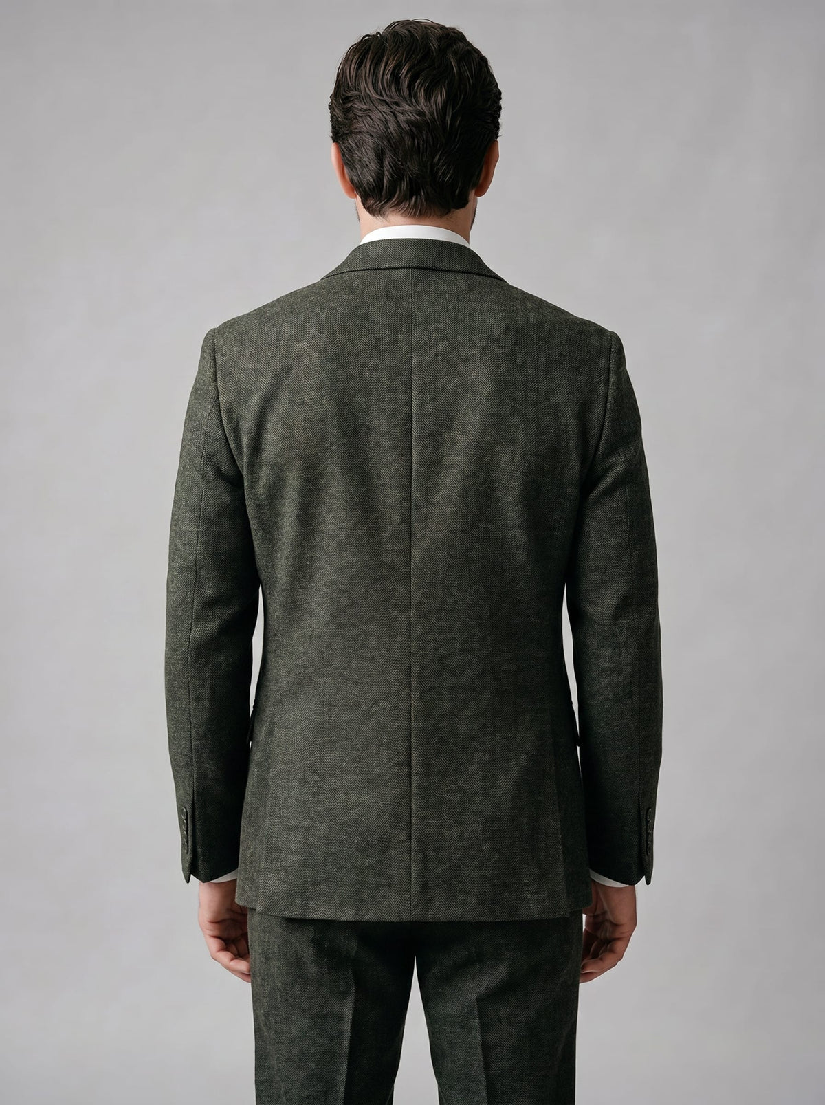 Deacon Slim Fit Three Piece Wedding Suit