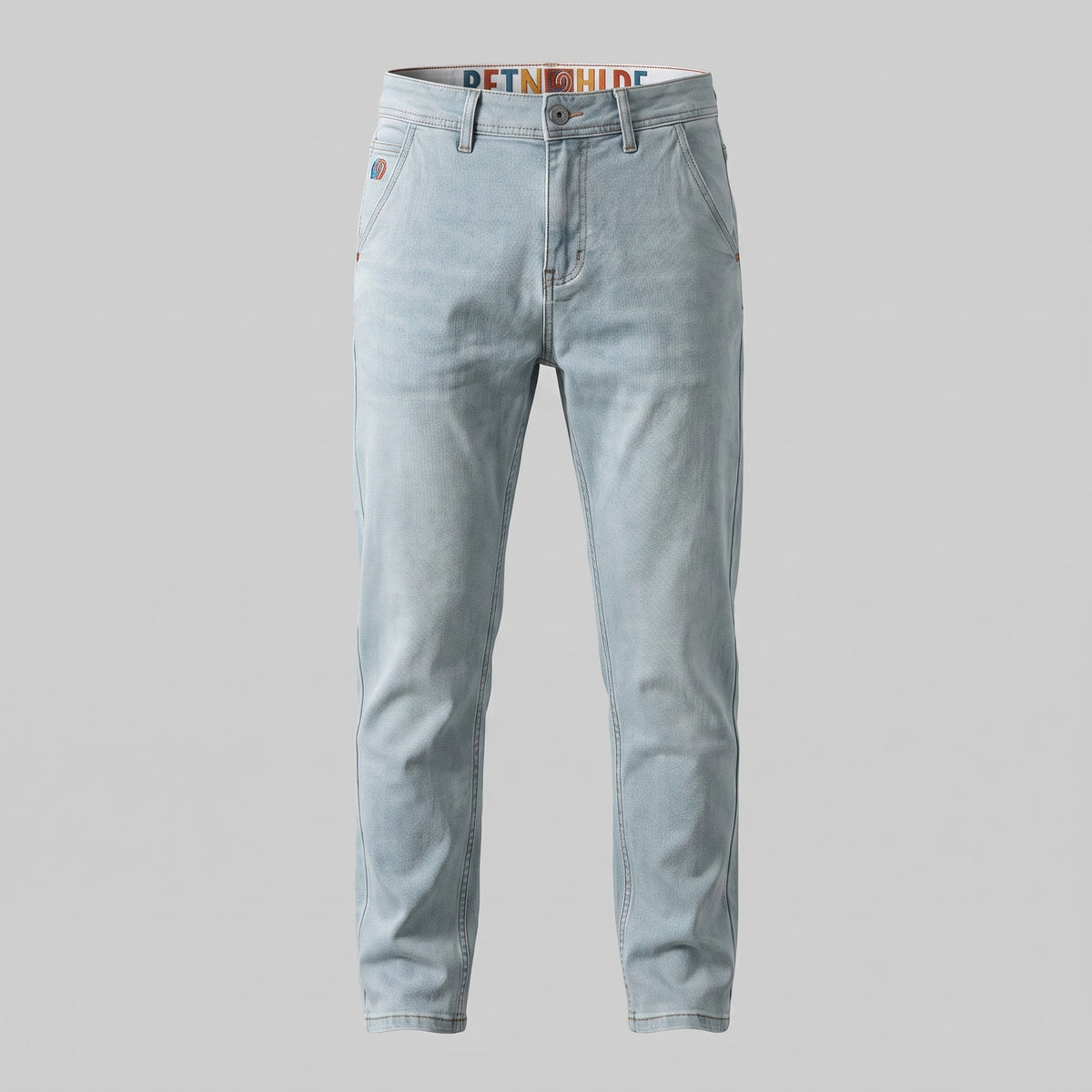 Wilkes Light Wash Straight Leg Jeans