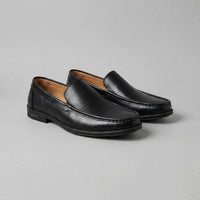 Nichols Faux Leather Slip On Loafers