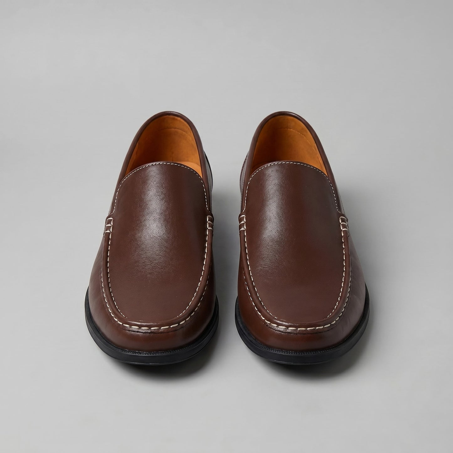 Nichols Faux Leather Slip On Loafers_10