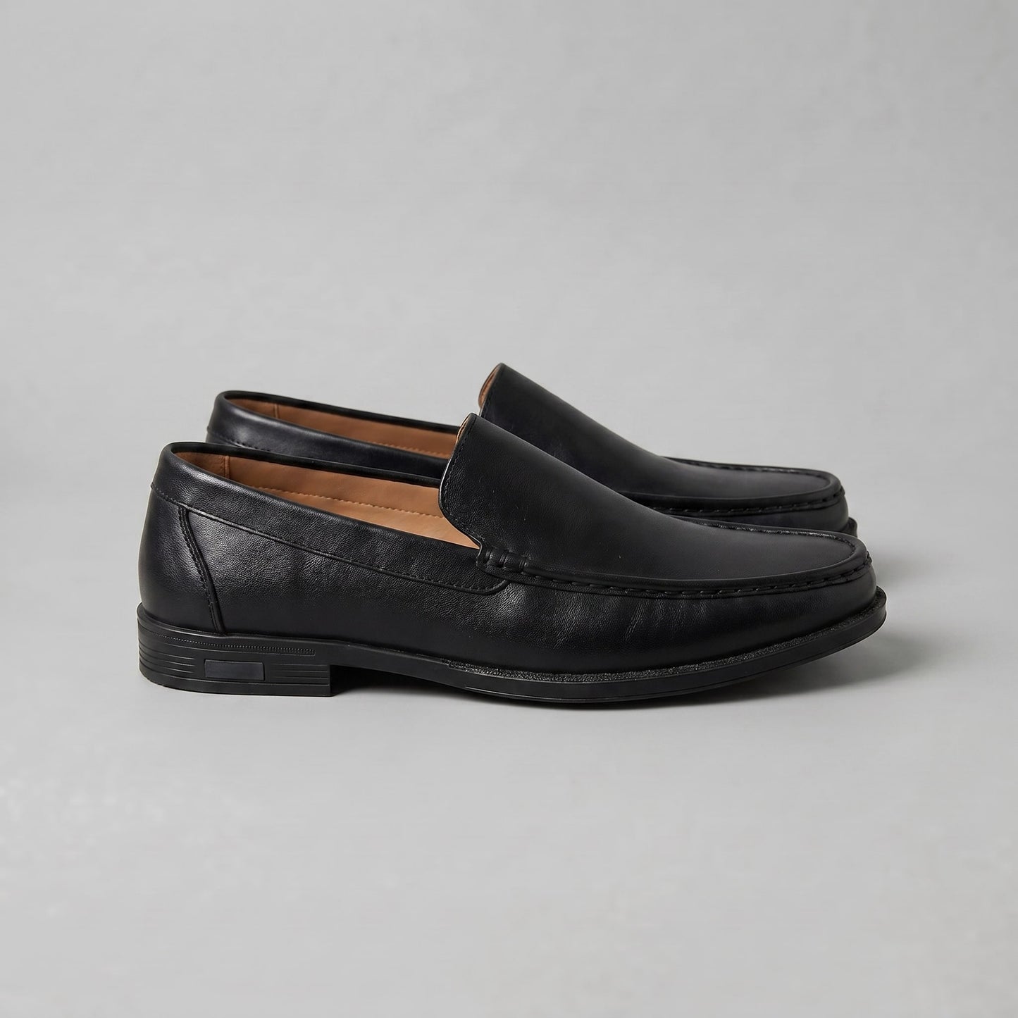 Nichols Faux Leather Slip On Loafers_2
