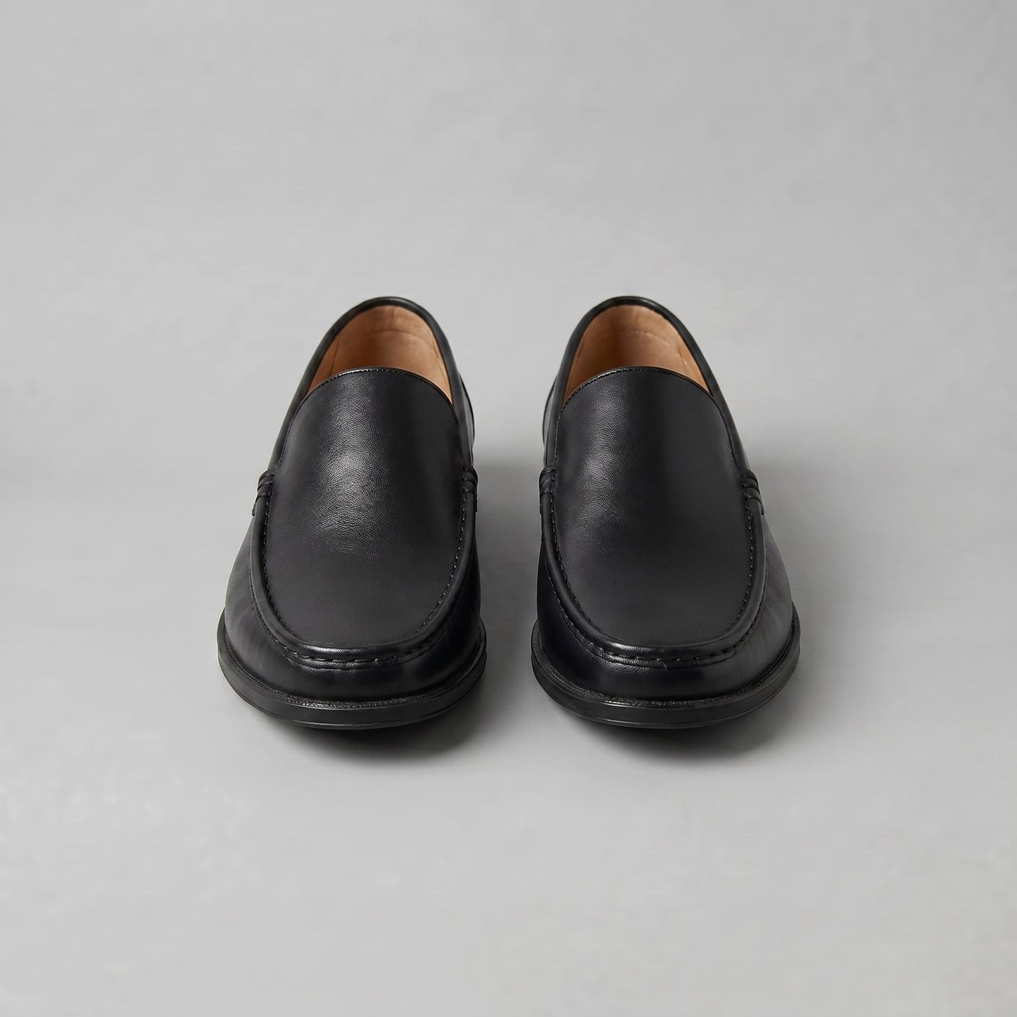 Nichols Faux Leather Slip On Loafers_5