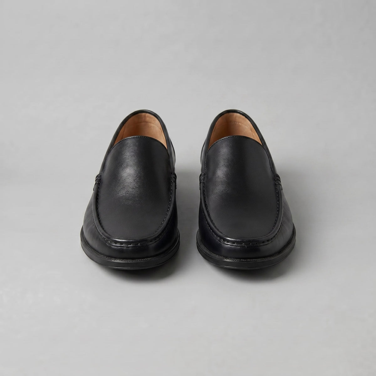 Nichols Faux Leather Slip On Loafers