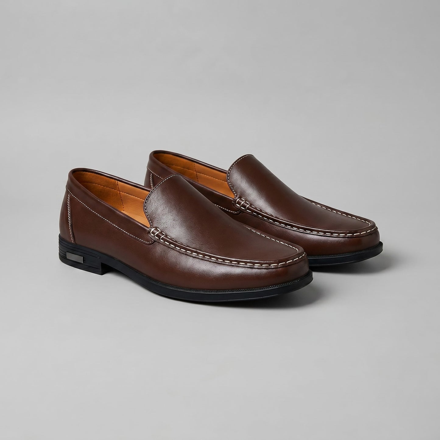 Nichols Faux Leather Slip On Loafers_6
