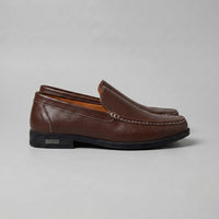 Nichols Faux Leather Slip On Loafers