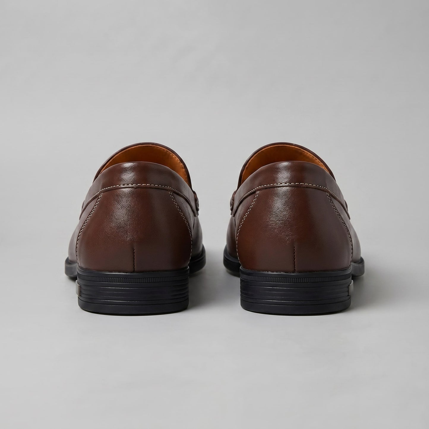 Nichols Faux Leather Slip On Loafers_8