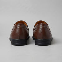 Nichols Faux Leather Slip On Loafers