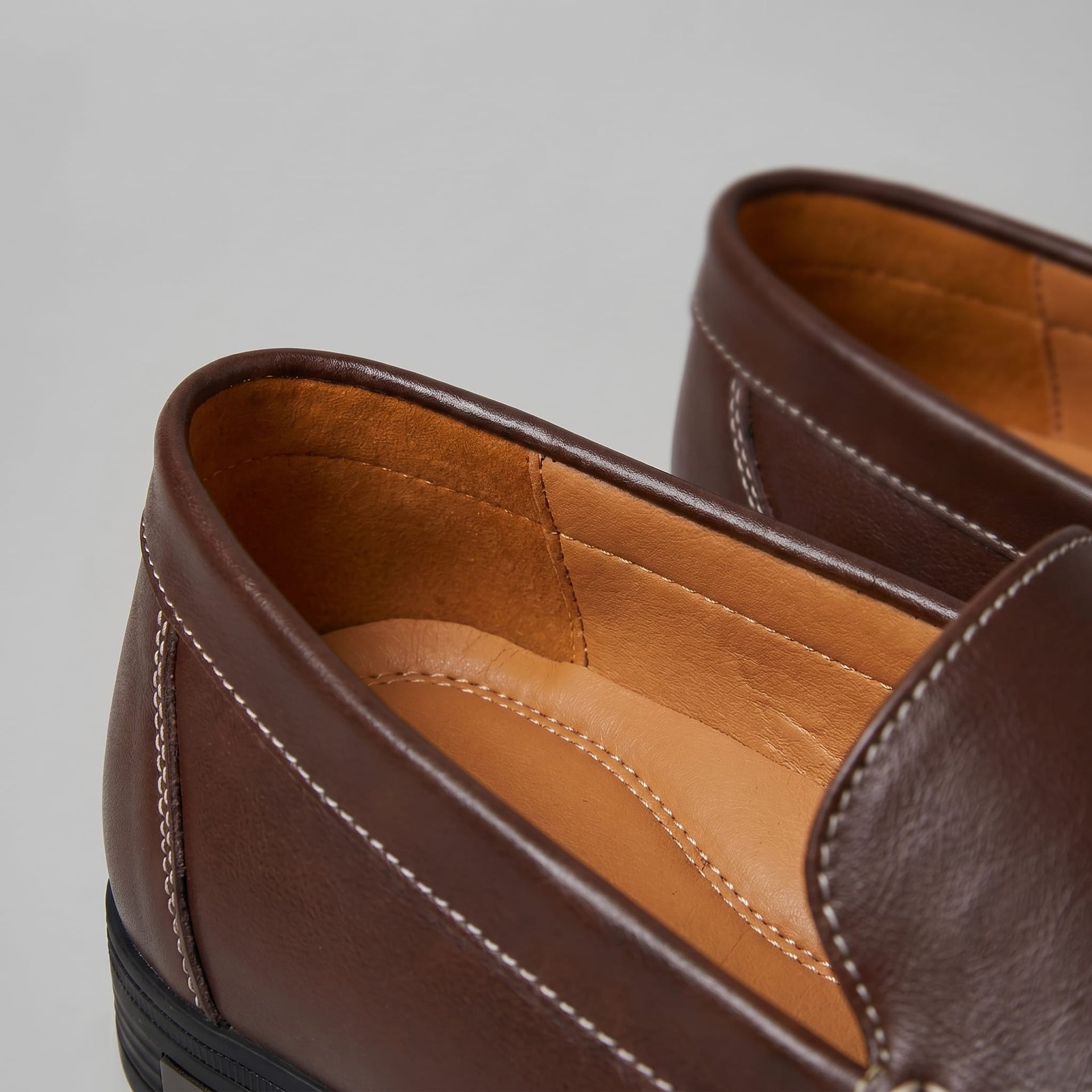 Nichols Faux Leather Slip On Loafers
